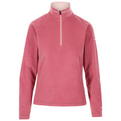 Trespass Womens Fleece Jacket With 1/2 Zip Skylar - 8, Rose Blush