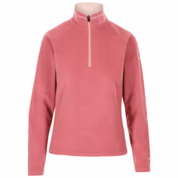 Trespass Womens Fleece Jacket With 1/2 Zip Skylar - 18, Rose Blush