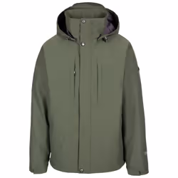Trespass Mens Waterproof Jacket Padded Discott - S, Ivy