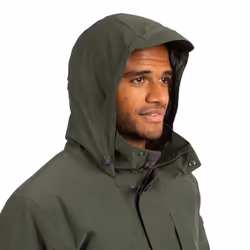 Trespass Mens Waterproof Jacket Padded Discott - XXL, Ivy