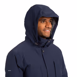 Trespass Mens Waterproof Jacket Padded Discott - S, Navy