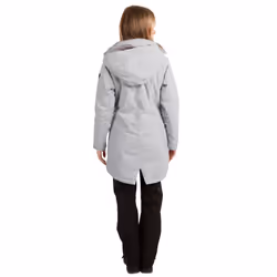Trespass Womens Waterpoof Jacket Padded Wintry - 14, Grey Marl
