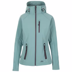 Trespass Womens Softshell Jacket Bela II - 8, Teal Mist