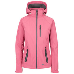 Trespass Womens Softshell Jacket Bela II - 10, Rose Blush