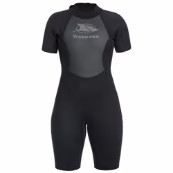 Trespass Womens Wetsuit 3mm Short Length Scubadive - 16, Black