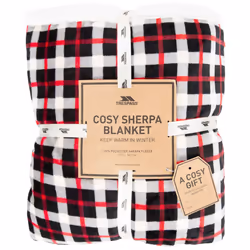 Trespass Sherpa Fleece Blanket  200 x 140cm Vallon