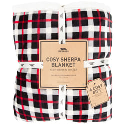 Trespass Sherpa Fleece Blanket  200 x 140cm Vallon