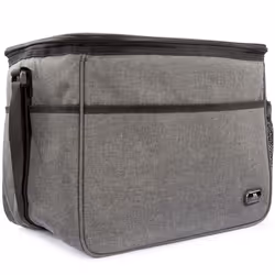 Trespass Nukooler 15L Adjustable Strap Camping Picnic Cool Bag Box - Grey Marl