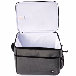 Trespass Nukooler 15L Adjustable Strap Camping Picnic Cool Bag Box - Grey Marl