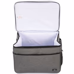 Trespass Nukooler 25L Adjustable Strap Camping Picnic Cool Bag Box - Grey Marl