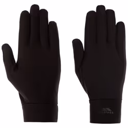 Trespass Adults Gloves Conductive Fabric Reedwood - S/M, Black
