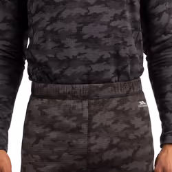 Trespass Mens Base Layer Pants Trousers Derren - S, Dark Grey