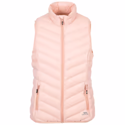 Trespass Womens Gilet Bodywarmer Down Filled Giana - 18, Misty Rose