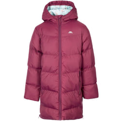Trespass Kids Padded Hooded Warm Winter Outdoor Long Jacket Coat - 2-3 Yrs, Fig