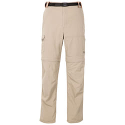 Trespass Mens Walking Cargo Trousers Rynne B - XL, Bamboo