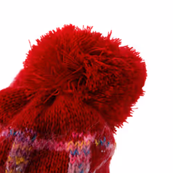 Trespass Womens Hat Knitted Pom Pom Diandra - EACH, Red
