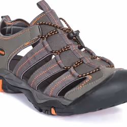 Mens Walking Sandals Closed Toe Torrance B - 7, Peat