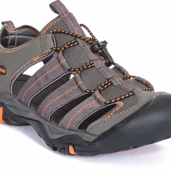 Mens Walking Sandals Closed Toe Torrance B - 8, Peat
