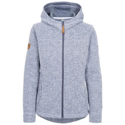 Trespass Kids Fleece Hoodie Full Zip - 11-12 Years, Denim Blue