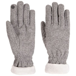 Trespass Womens Gloves Conductive Fingers Viola - S/M, Carbon Marl