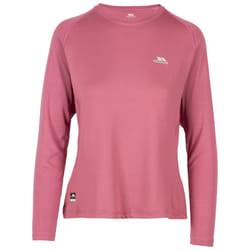 Trespass Womens Base Layer Top Long Sleeve Ivana - 14, Rose Blush