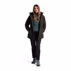 Trespass Womens Parka Jacket Waterproof Celebrity - 10, Dark Vine