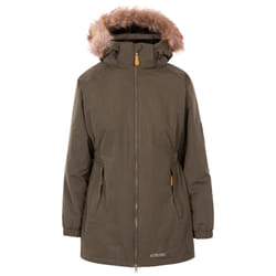 Trespass Womens Parka Jacket Waterproof Celebrity - 20, Dark Vine