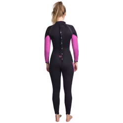 Trespass Womens Wetsuit 5mm Full Length Aquaria - 4, Black