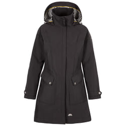Trespass Womens Waterproof Jacket Rainy Day - 8, Black