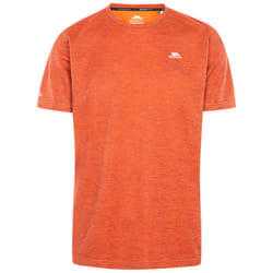 Trespass Mens Tshirt Short Sleeve Gym Top Raeran - L, Salsa