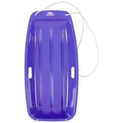 Trespass Snow Sledge Heavy Duty With Rope - EACH, Blue