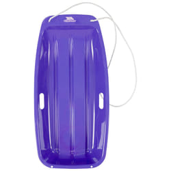 Trespass Snow Sledge Heavy Duty With Rope - EACH, Blue