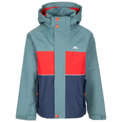 Trespass Kids Waterproof Jacket Ocean - 11-12 Years, Spruce Green
