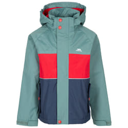 Trespass Kids Waterproof Jacket Ocean - 11-12 Years, Spruce Green
