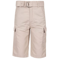Trespass Kids Cargo Shorts 4 Pockets Craftly - 3-4 Years, Soft Stone