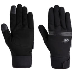 Trespass Mens Gloves Waterproof Cruzado X - M, Black
