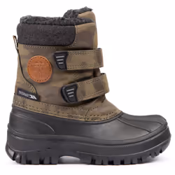 Trespass Kids Snow Boot Insulated Lined Alex - 7, Green