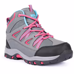Trespass Kids Walking Boots Waterproof Gillon II - 12, Grey