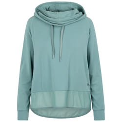 Trespass Womens Long Sleeve Hooded Top Immy - 18, Teal Mist