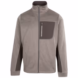 Trespass Mens Fleece Jacket with Full Zip Radnage - L, Dark Grey Marl