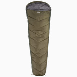 Trespass Sleeping Bag 3 Season Mummy Shape Doze - One Size, Chive