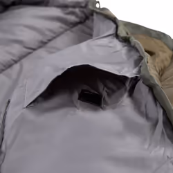 Trespass Sleeping Bag 3 Season Mummy Shape Doze - One Size, Chive