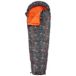 Trespass Kids Sleeping Bag 3 Season Bunka - EACH, Teal Tiger Print