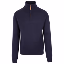 Trespass Men 1/2 Zip Pullover Top Mclean - 2XS, Navy