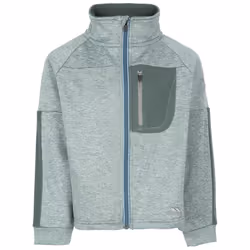 Trespass Kids Fleece Jacket Full Zip Immense - 9-10 Years, Spruce Green Marl
