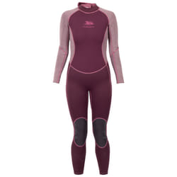 Trespass Womens Wetsuit 3mm Full Length Lox - 16, Damson Tone
