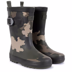 Trespass Kids Welly Boot Wellies Puddle - 2, Camo