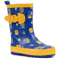 Trespass Kids Welly Boot Wellies Puddle - 3, Cats And Dogs