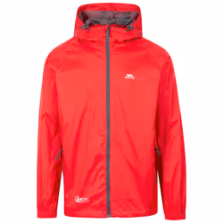 Trespass Adults Waterproof Jacket Packaway Qikpac - XXS, Red