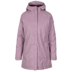 Trespass Womens Waterproof Hooded Padded Fleece Lined Jacket Wintertime - 8, Rose Tone Marl